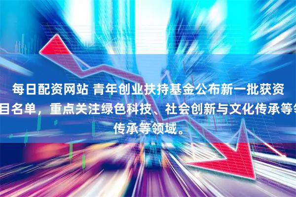 每日配资网站 青年创业扶持基金公布新一批获资助项目名单，重点关注绿色科技、社会创新与文化传承等领域。